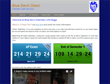 Tablet Screenshot of bluedevilchem.com